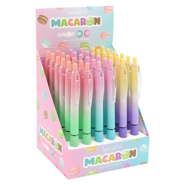 JUNIOR Kemični svinčnik Semi-Gel "Macaron" 1,0 mm